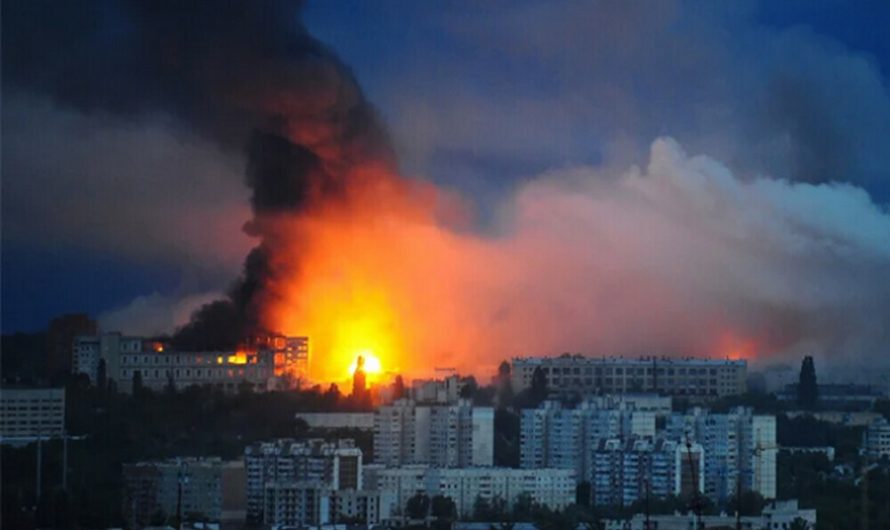 Rekordliels Krievijas dronu uzbrukums Ukrainai