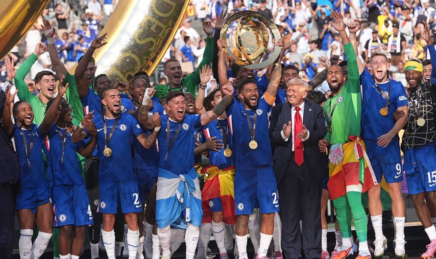 Donald Trumps FIFA Club World Cup finālā: gadadiena, ovācijas un izsvilpieni