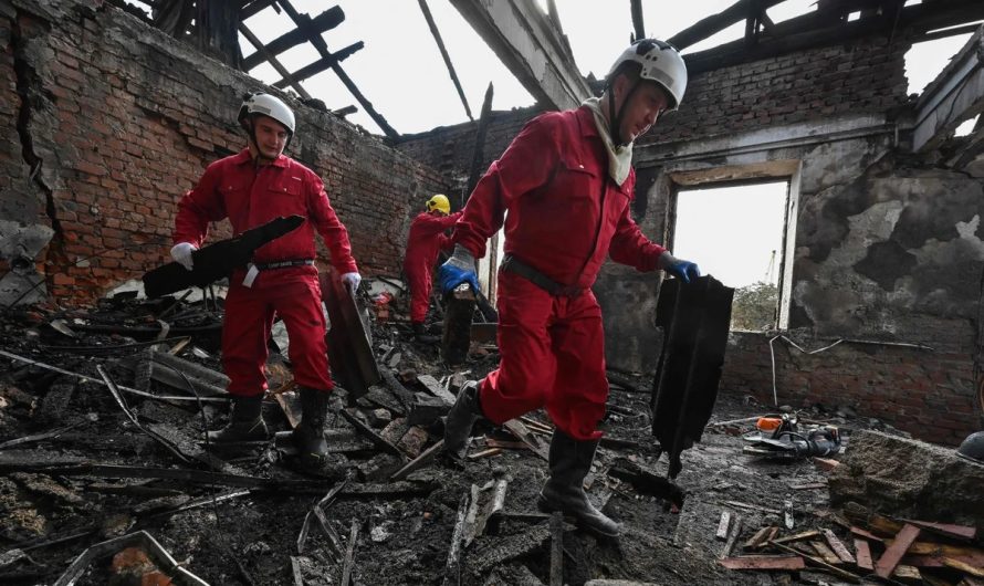 Krievijas vērienīgais dronu un raķešu uzbrukums rietumukrainai: kas notika?