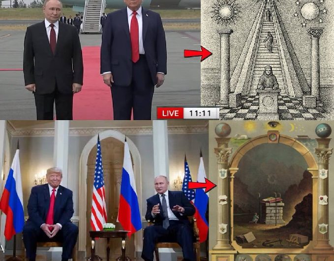 Masonu simbolika politikā: slepenie simboli Putina un Trampa tikšanās laikā
