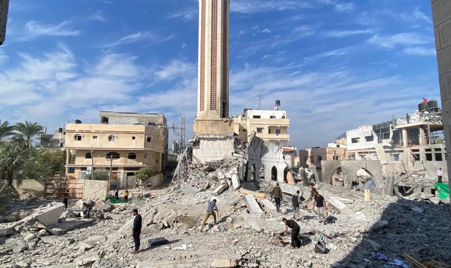 Izraēlas triecienos Gazā iznīcināta 800 gadus veca mošeja