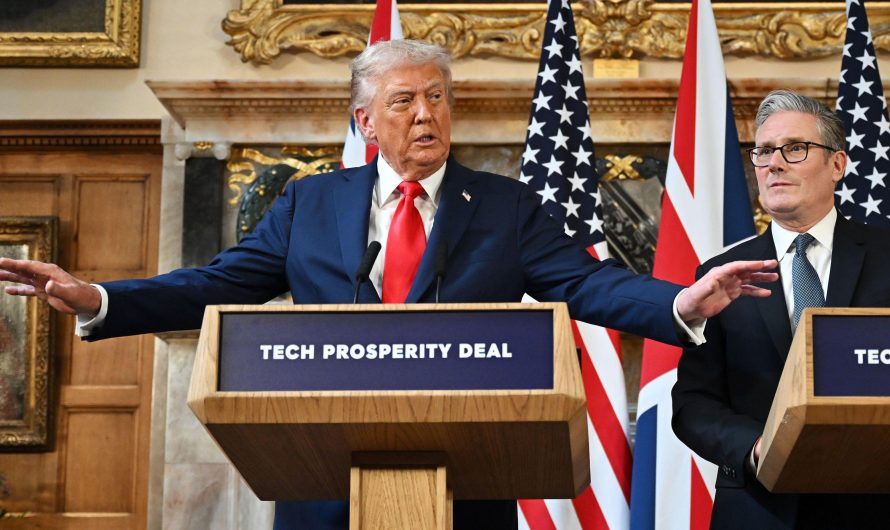 Tramps kritizē Putinu: vizīte Lielbritānijā un karš Ukrainā