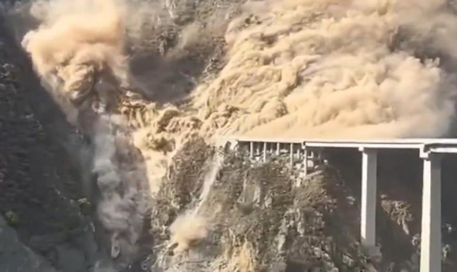 Hongqi tilta sabrukums Ķīnā – kad kalni uzvar cilvēku būvi