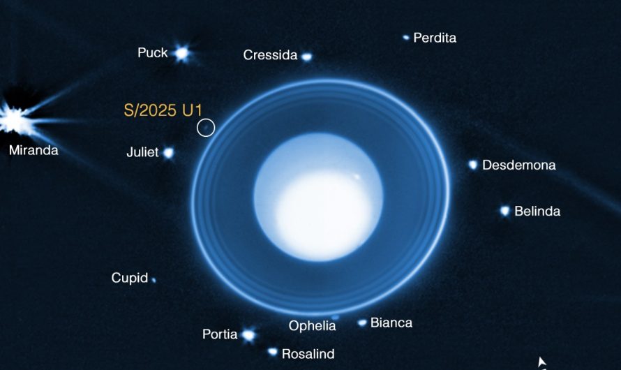 Atklāts Vēl Viens Mēness Pie Urāna!