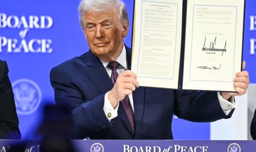 Tramps Davosā izveido Miera padomi