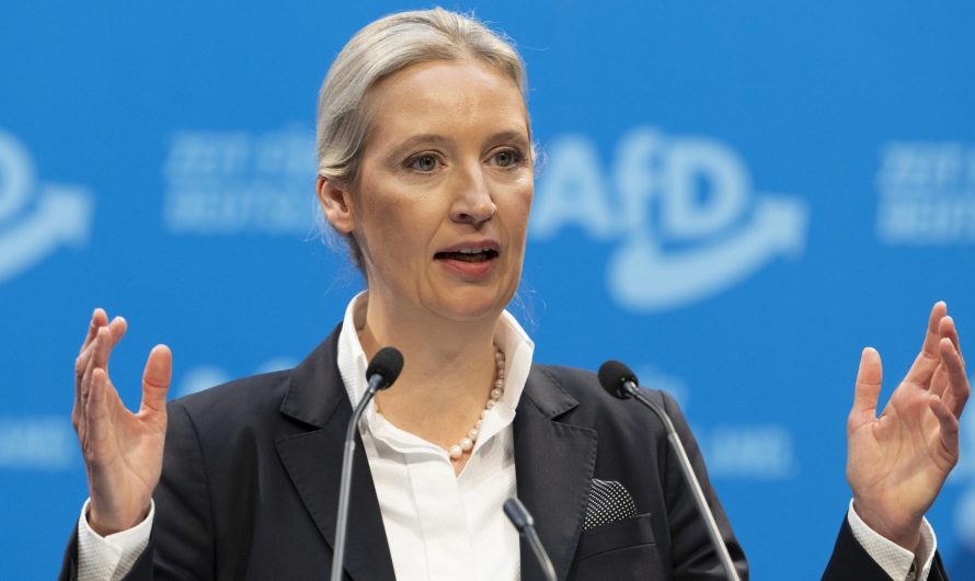 Alice Weidel asi vēršas pret Zelenski un Vācijas iesaisti Ukrainas karā