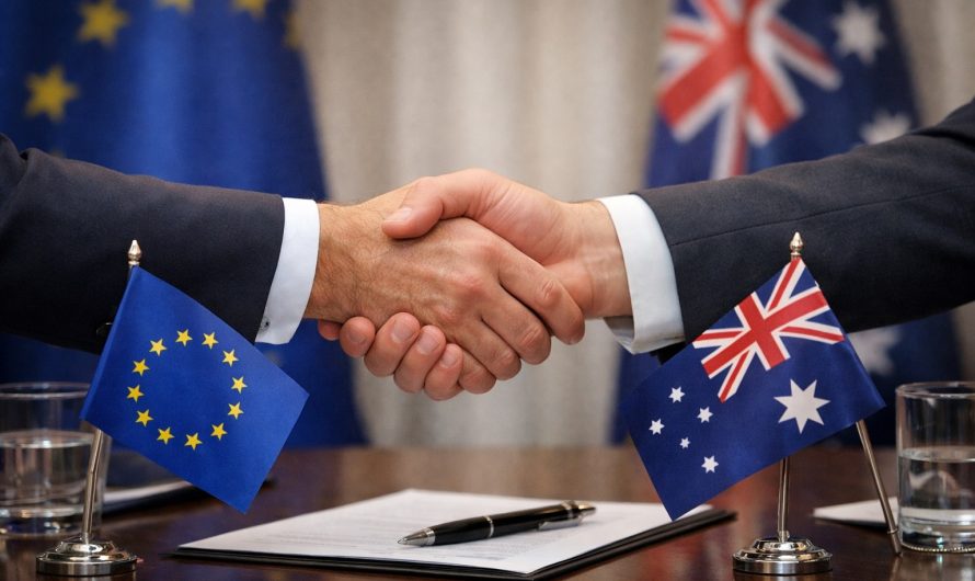 ES–Austrālijas tirdzniecības sarunas: ceļš uz brīvās tirdzniecības nolīgumu