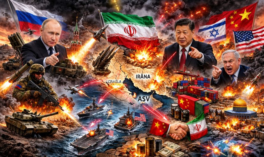 Krievija un Ķīna palīdz Irānai karā pret Izraēlu un ASV