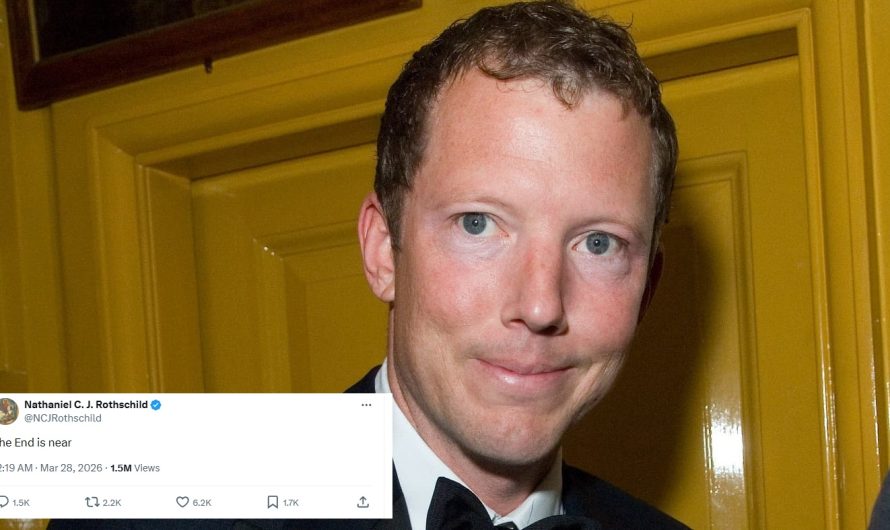 Noslēpumains ieraksts no Rothschild: “The End is near (Beigas ir tuvu)” satricina internetu